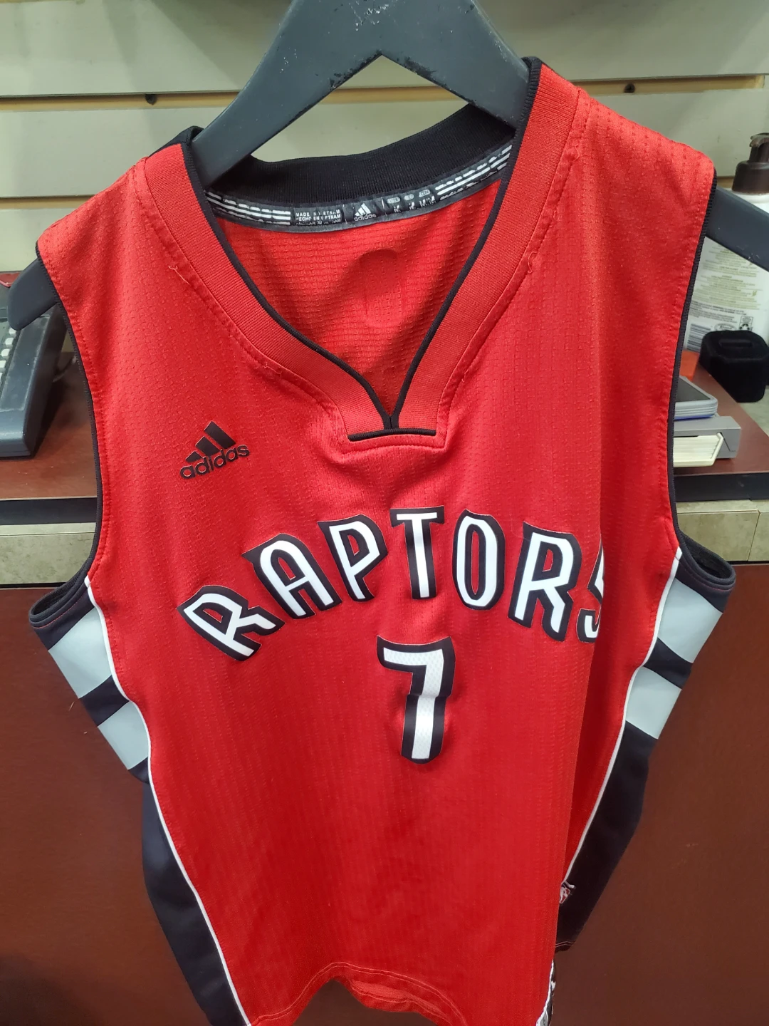 Adidas Toronto Raptors Lowry #7 Basketball Jersey