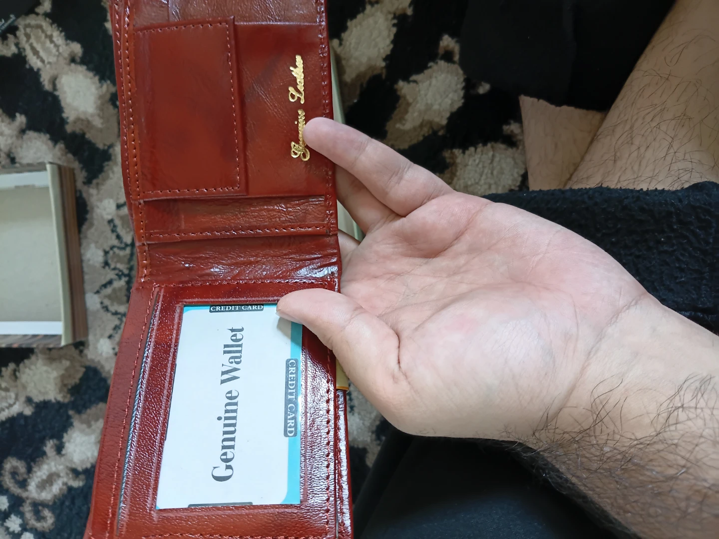 Moochies Genuine Leather Bifold Wallet - photo 3