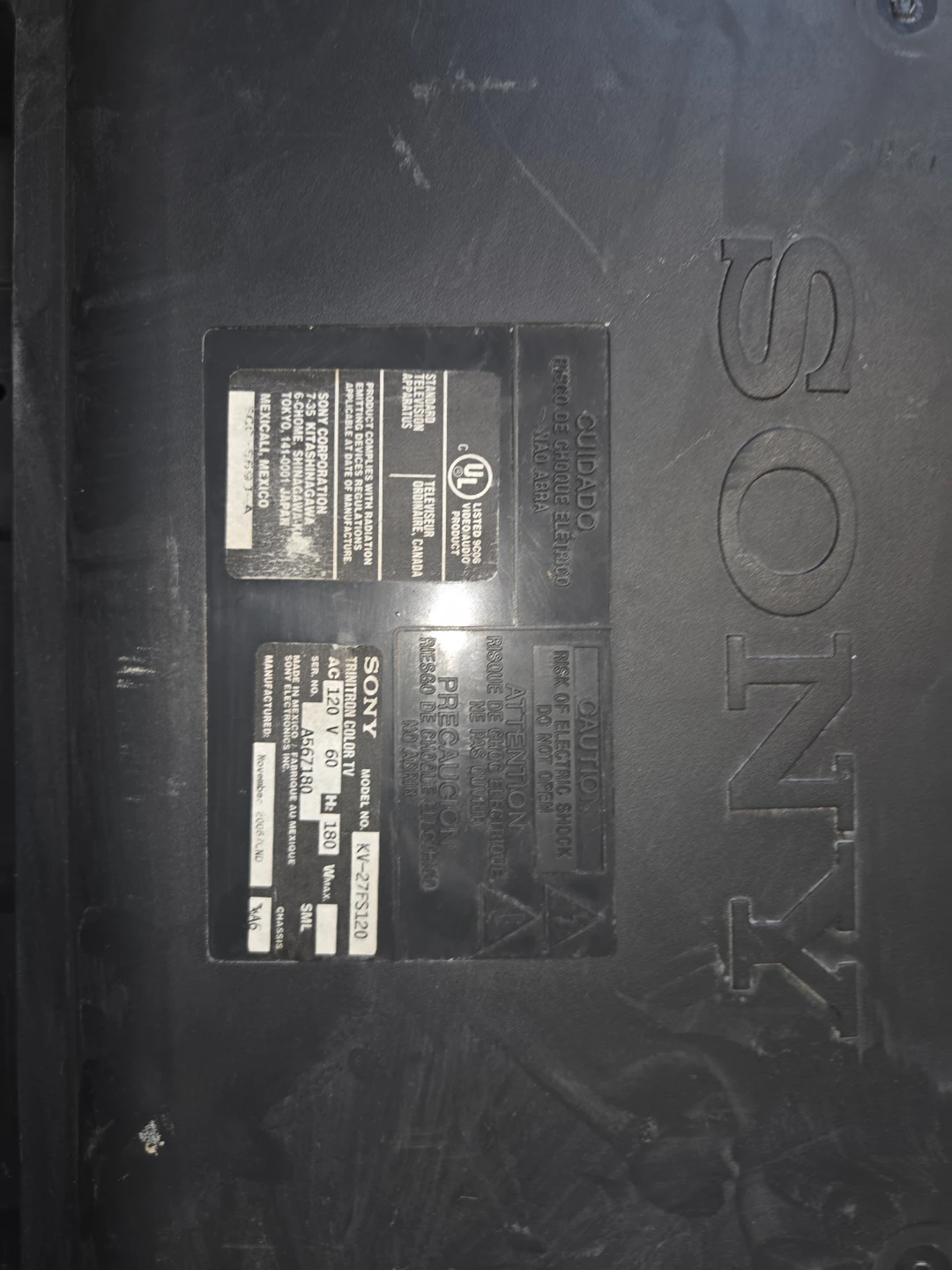 Sony Trinitron WEGA TV 32 inch - photo 3