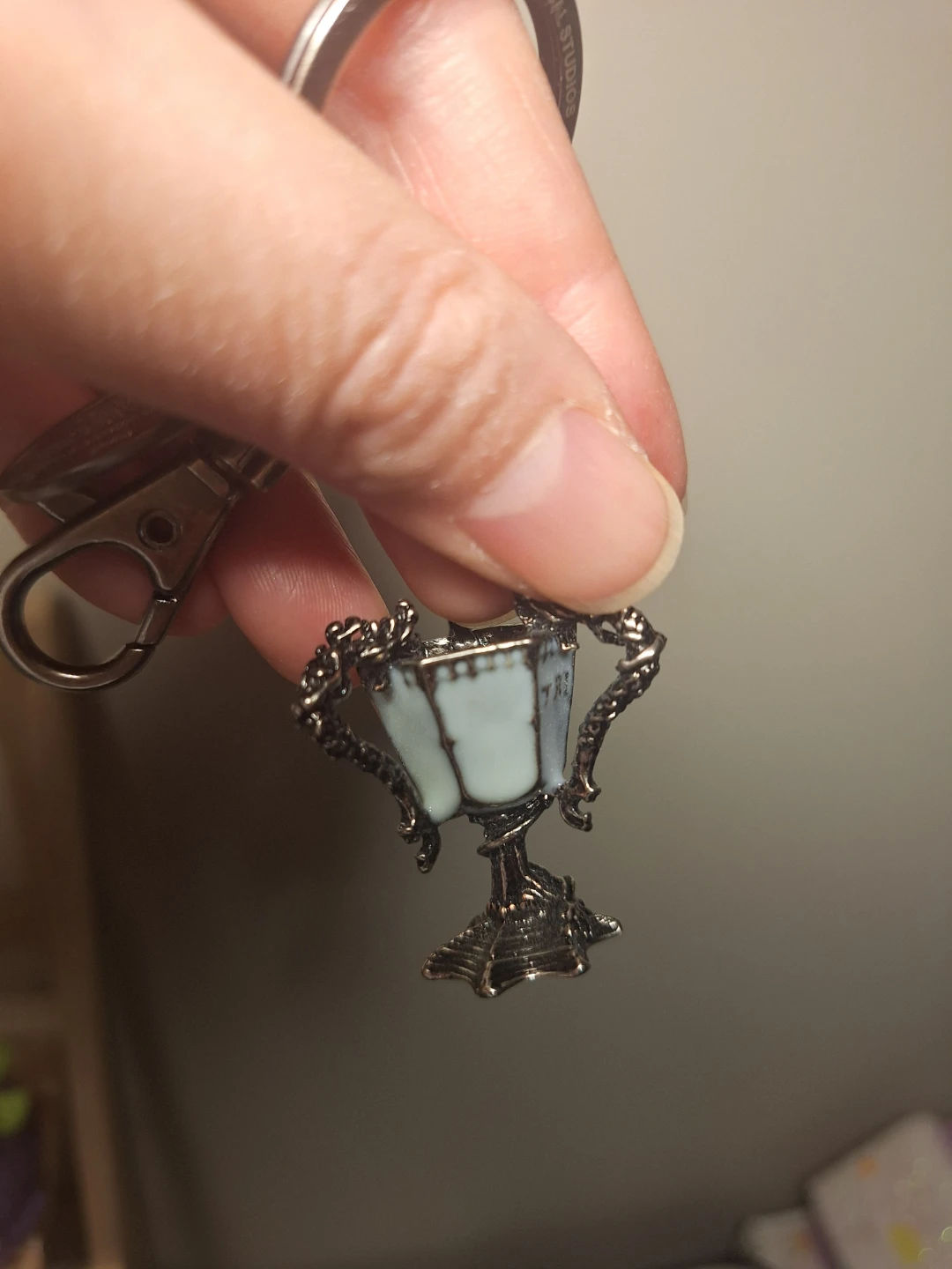 Harry Potter Triwizard Cup Keychain - photo 4