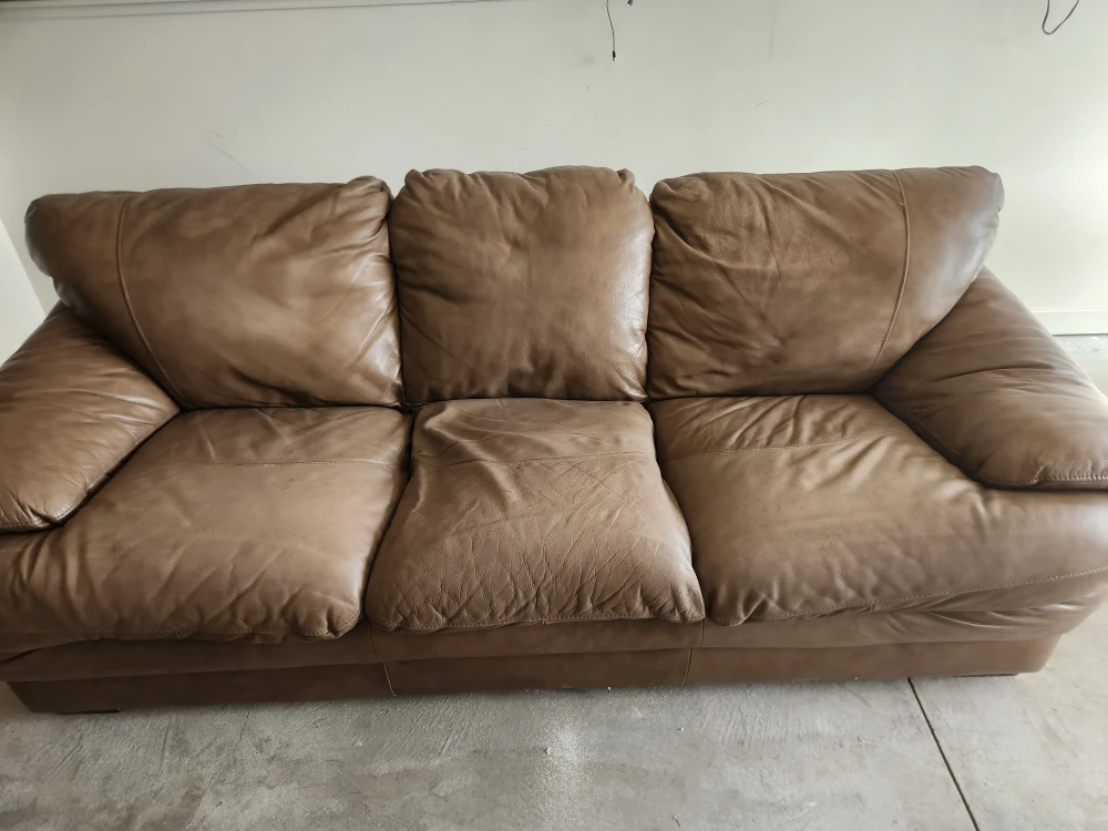 Brown Leather Armchair - photo 2