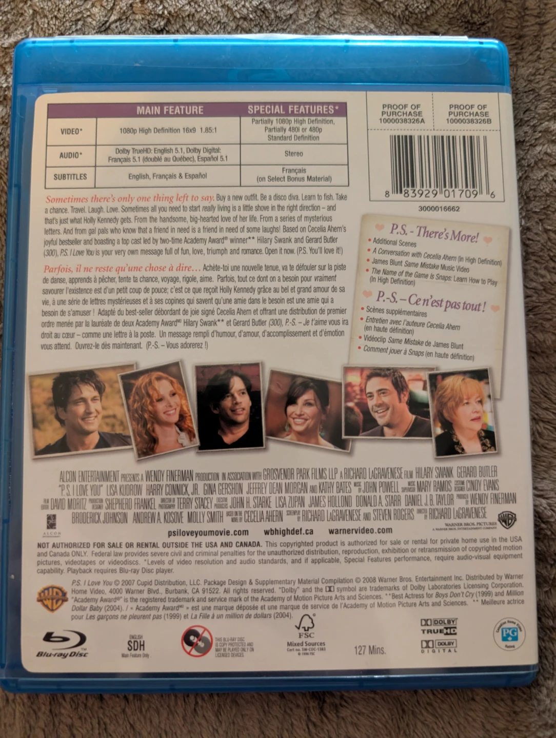 P.S. I Love You Blu-ray Disc - photo 2