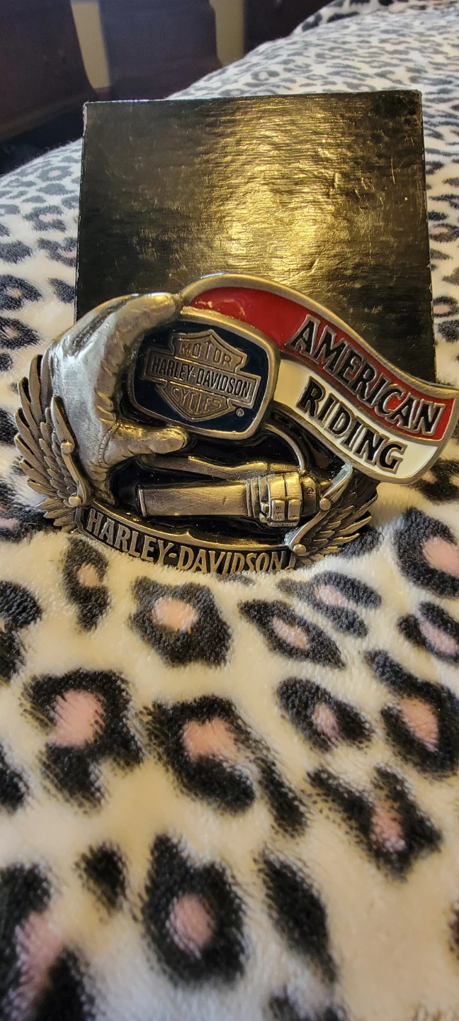 Harley-Davidson American Riding Belt Buckle