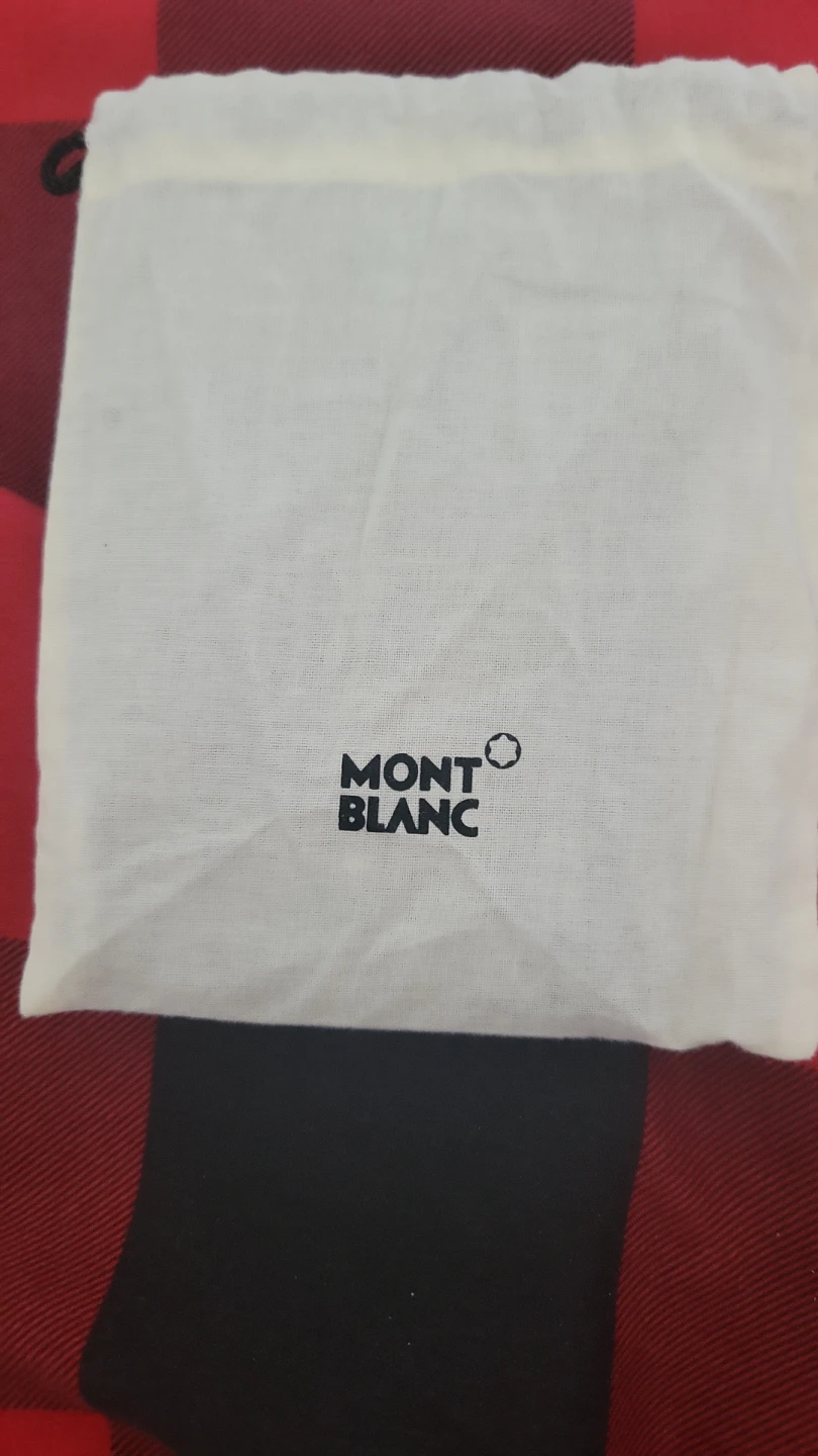Brand New Montblanc Blue Leather Card Holder - photo 2