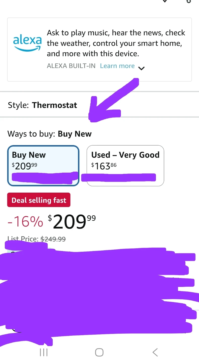 New ecobee New Smart Thermostat Enhanced programmable - photo 2