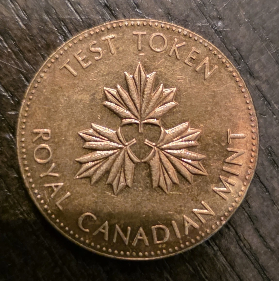 Royal Canadian Mint Test Token 1994-95