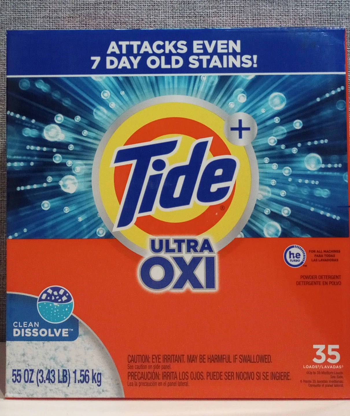 Tide Ultra Oxi Detergent