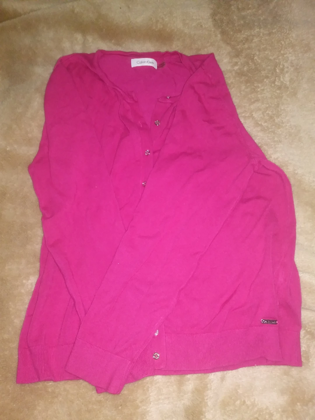 Calvin Klein Pink Cardigan