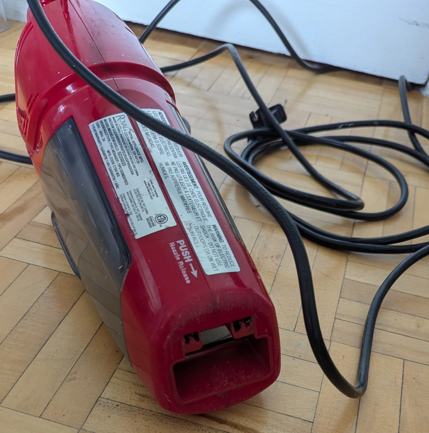Hand-held Vacuums Bagless Canister Dirt Devil Corded SD20020 - photo 3
