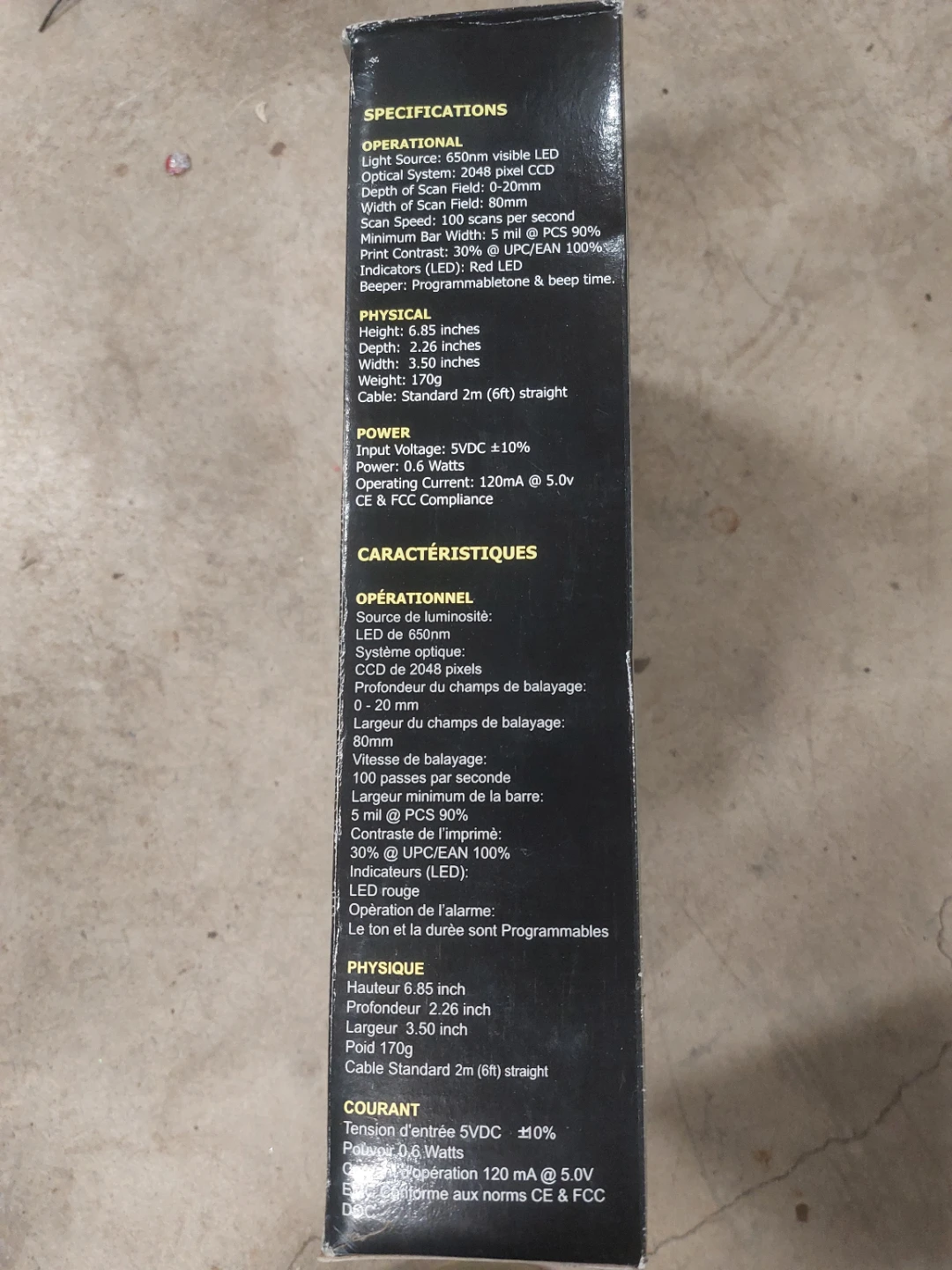 ADesso Contact CCD Barcode Scanner NEW - photo 4