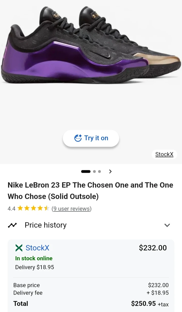 Nike LeBron 23 EP The Chosen One and The One Who Chose - photo 2