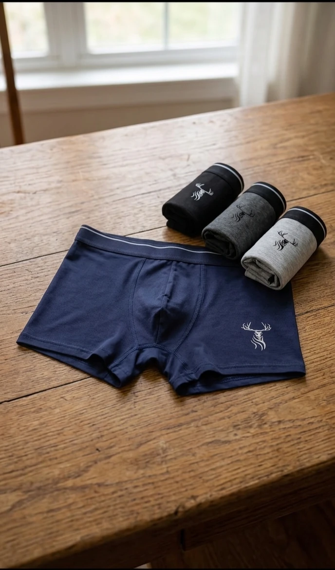 Men's Boxer Briefs - Pack of 4