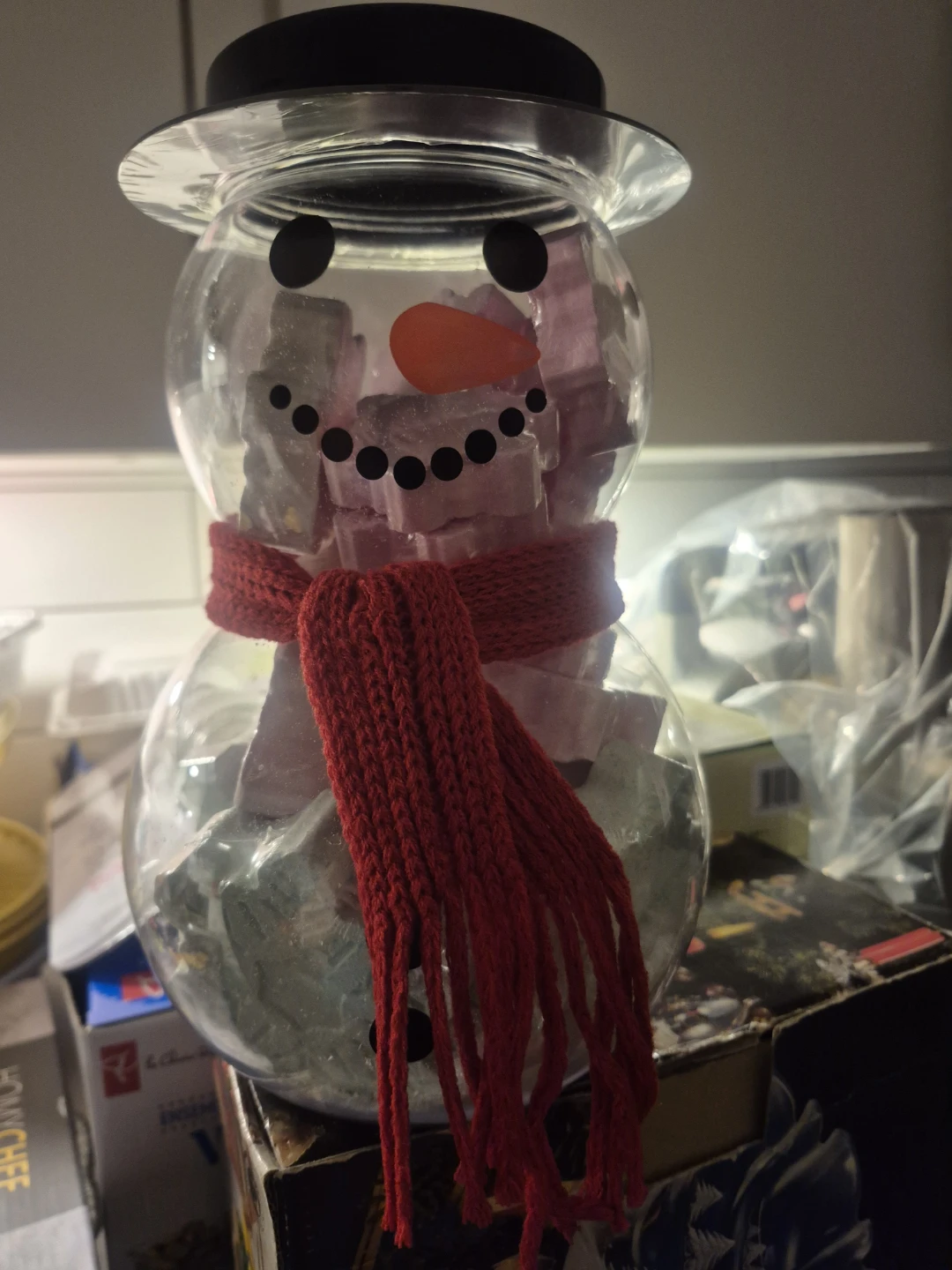 Bath bombs - Loofah snowman jar