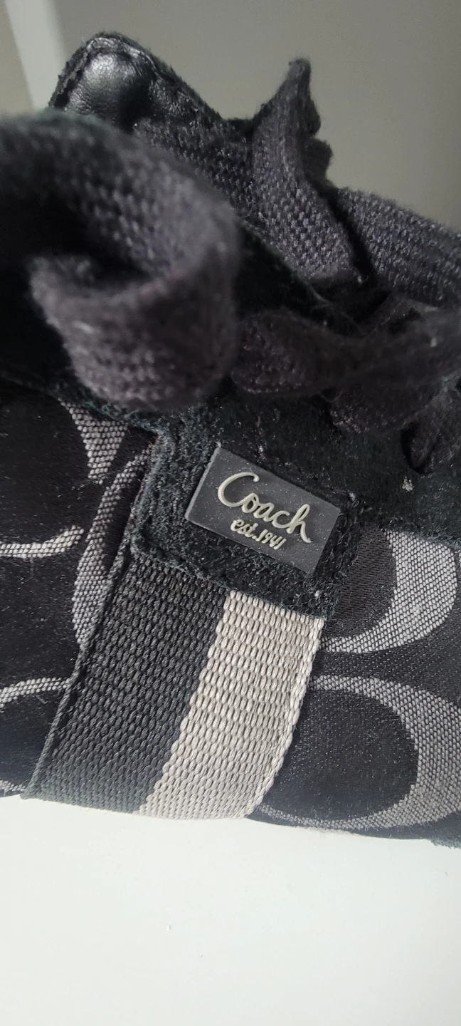 Coach Signature Canvas & Suede Sneakers - photo 5