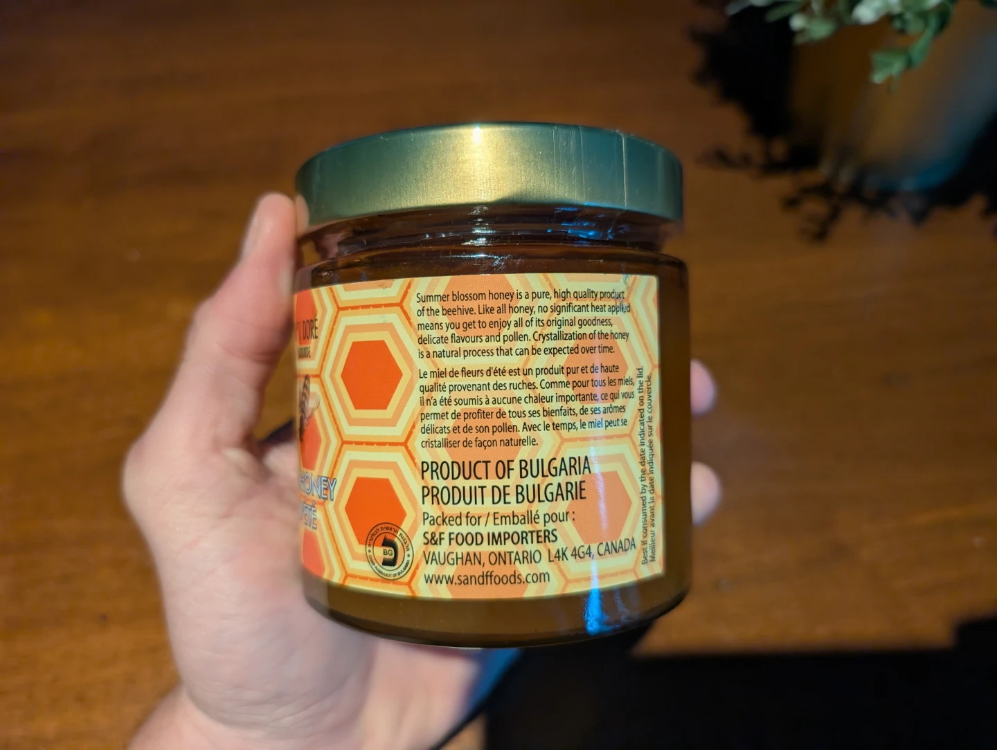S&F Summer Blossom Honey jar 500g - photo 4