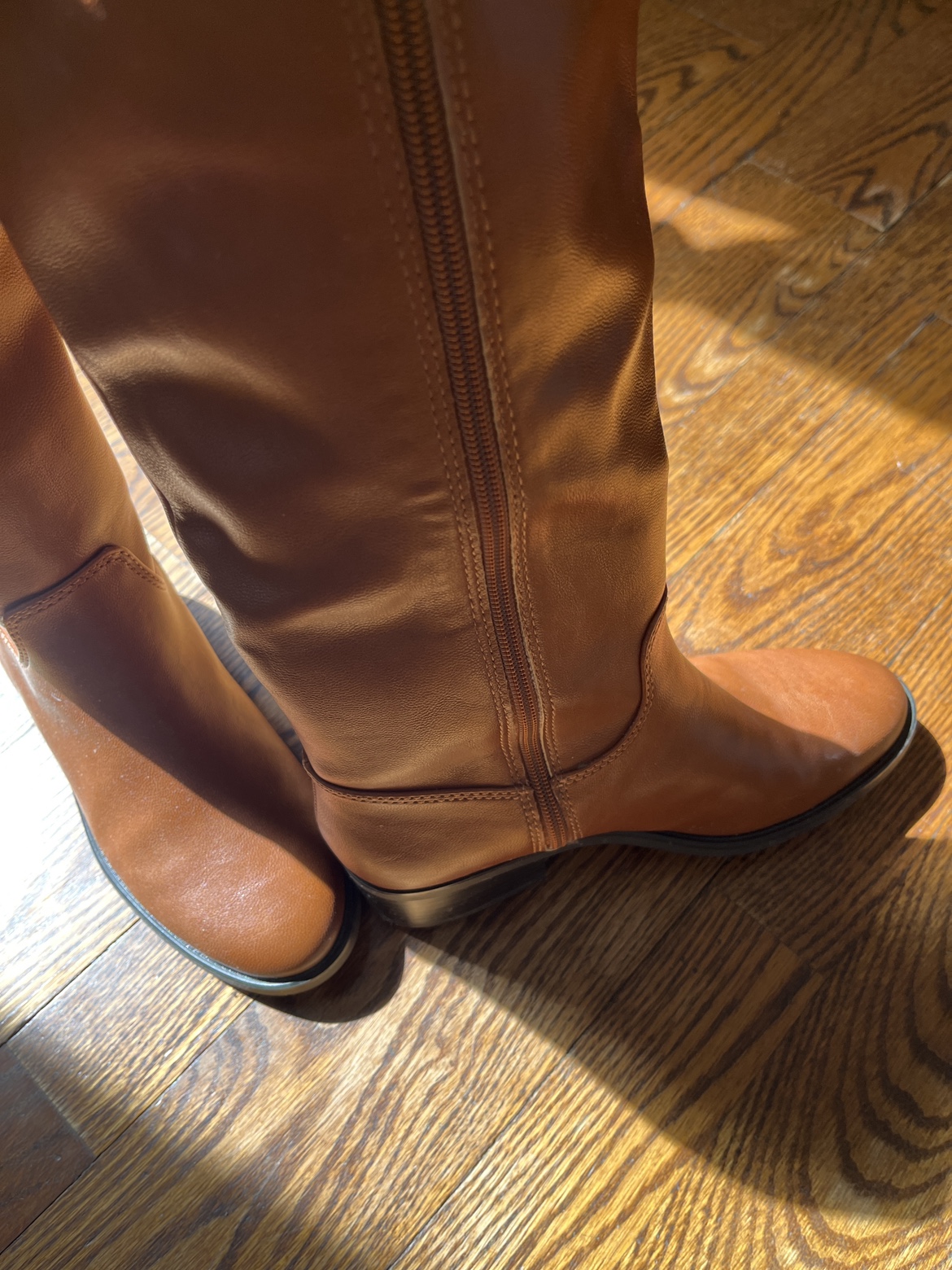 Brown ALDO Knee-High Boots - Size 6 - photo 4