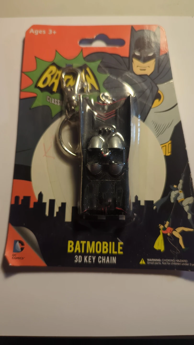 Batman Classic Batmobile 3D Keychain