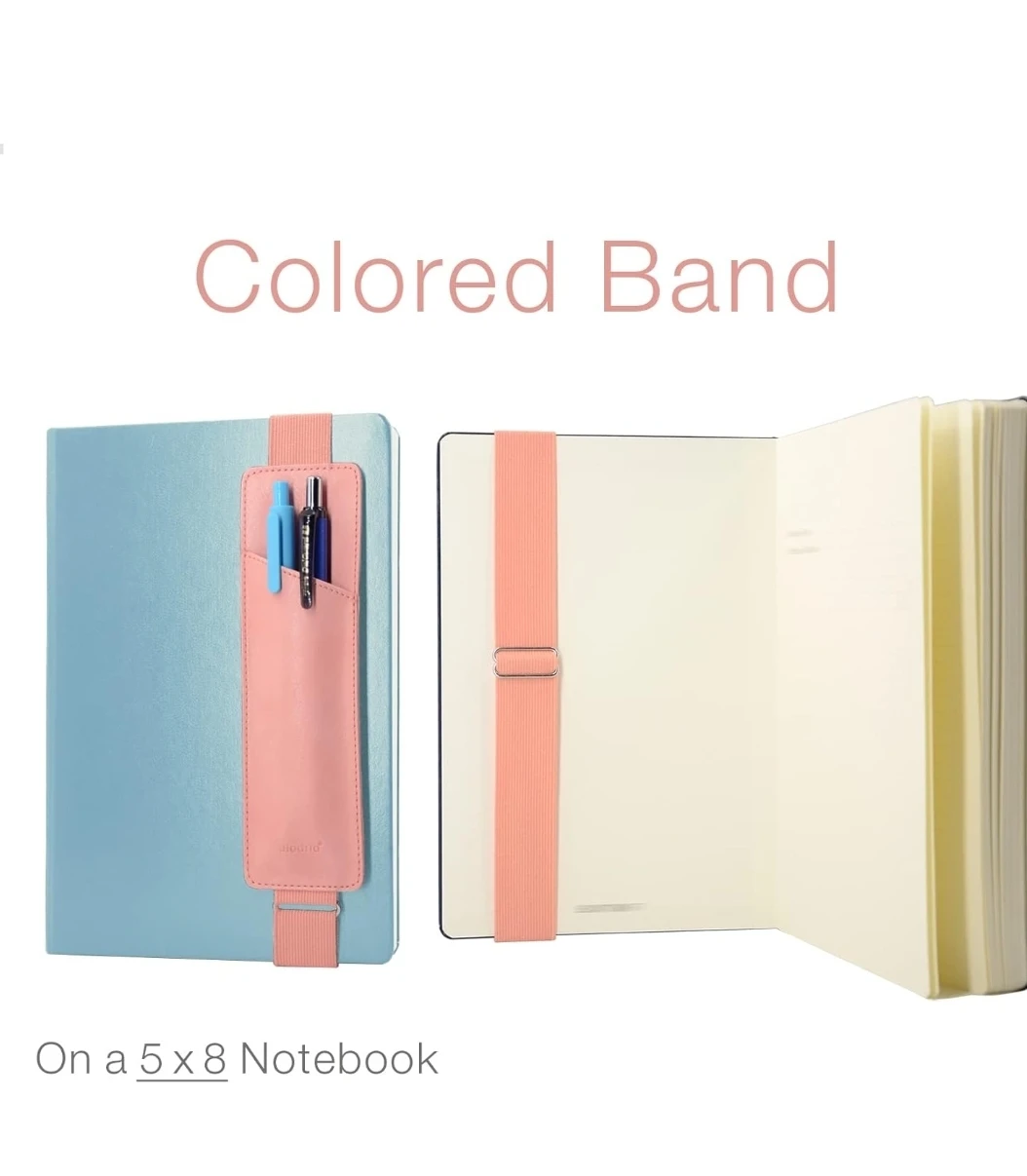 Adjustable Notebook Band with Pen Holder - photo 4