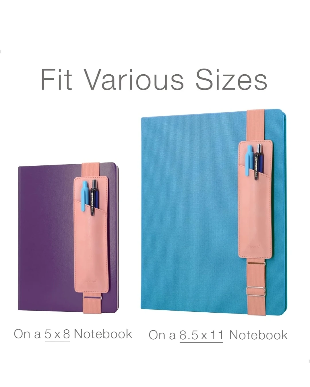 Adjustable Notebook Band with Pen Holder - photo 5