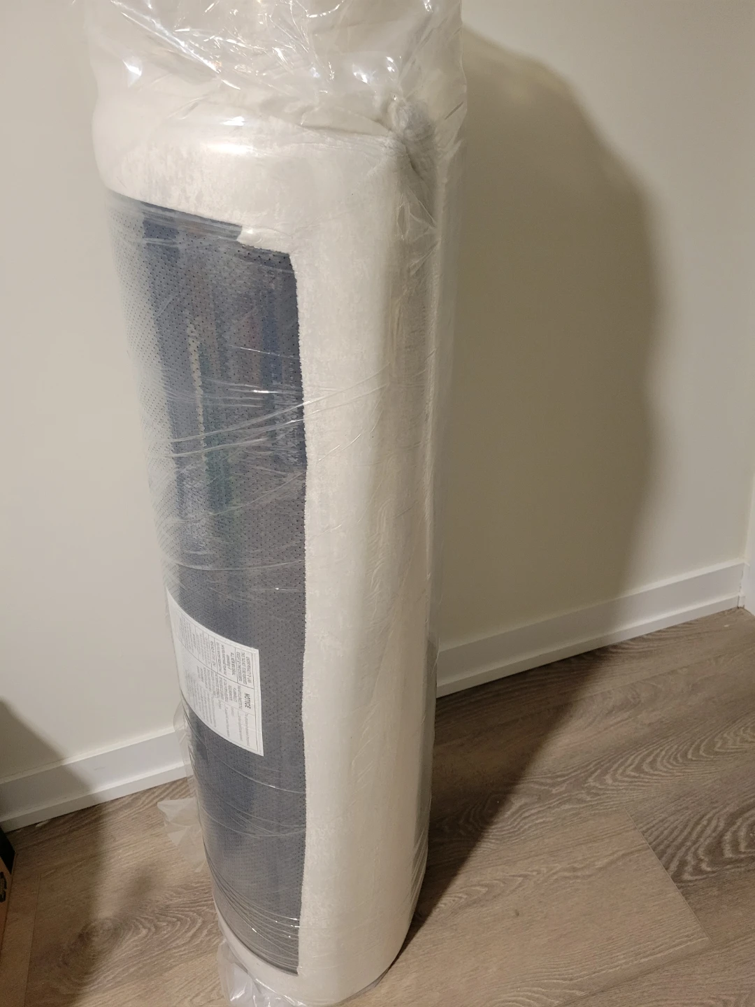 White Upholstered Corner sofa piece