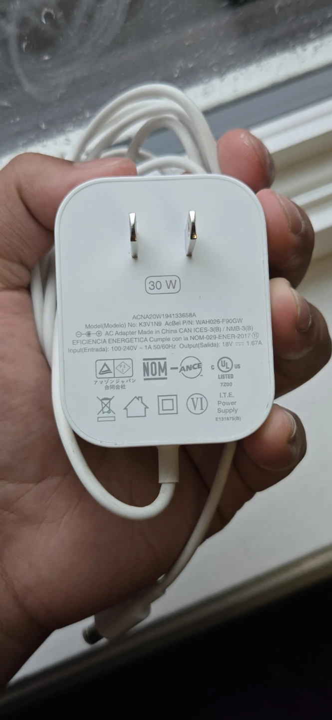 Amazon 30W USB-C Power Adapter FOR AMAZON ALEXA
