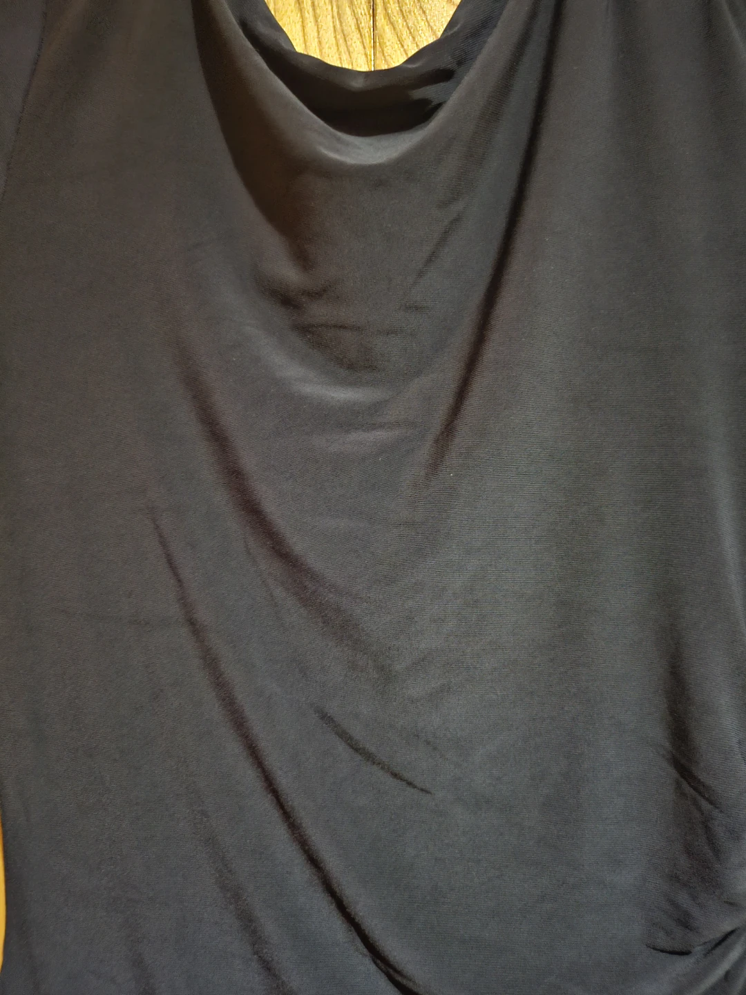 Ralph Lauren  Navy Blue Ruched Dress - photo 5