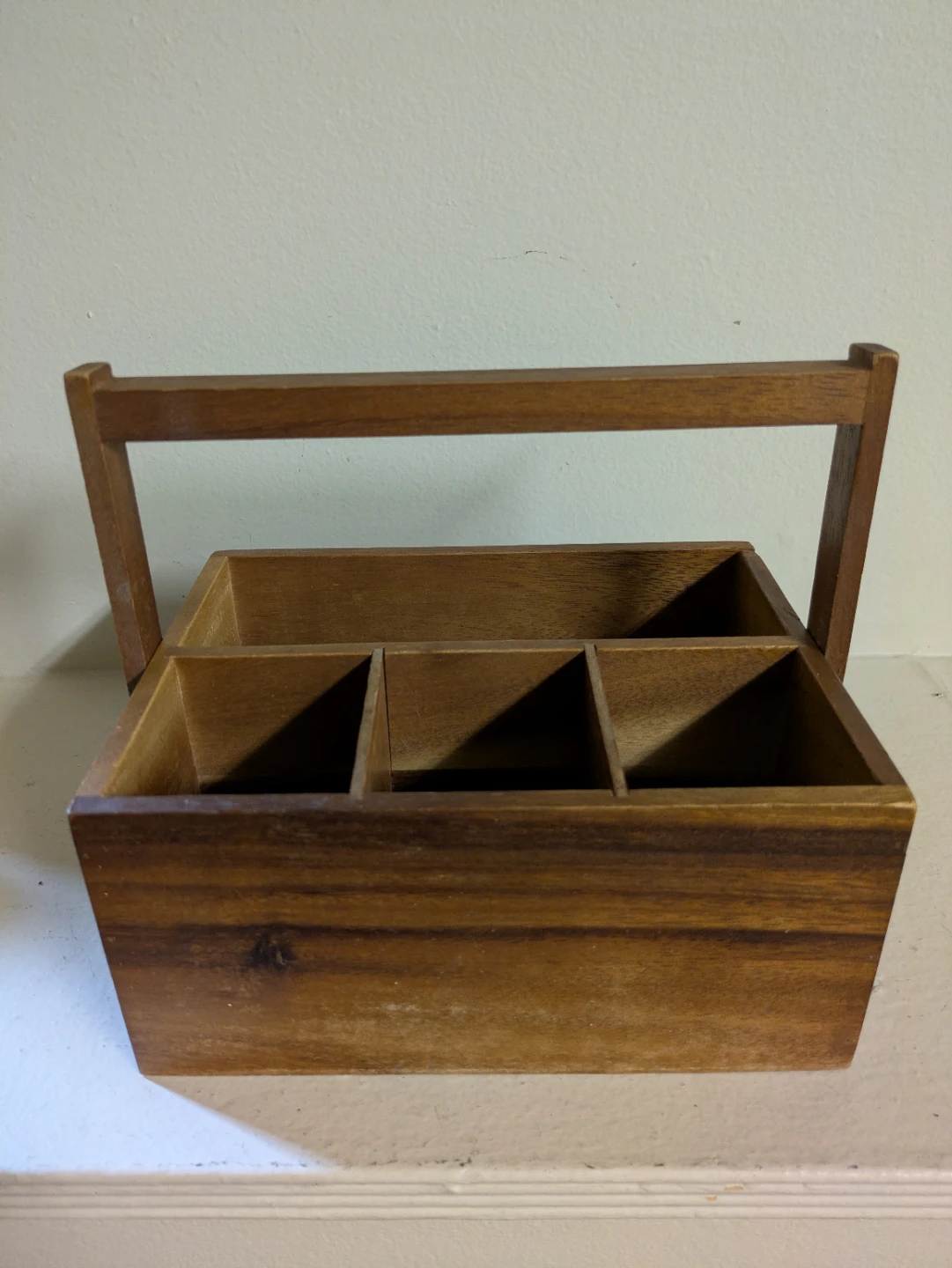 Wooden Caddy Organizer