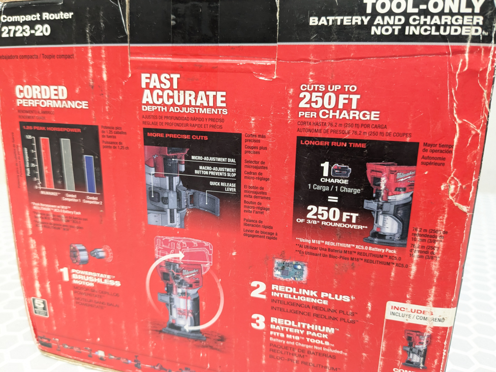 M18 Milwaukee FUEL Brushless Compact Router - photo 3