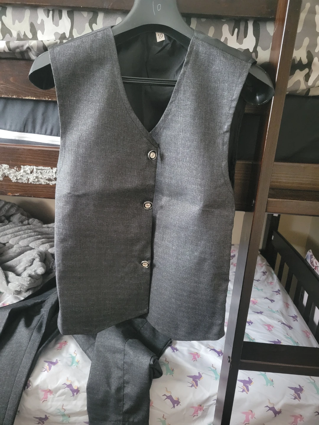 Coffee brown  Suit - Jacket, Vest, and Pants - photo 2