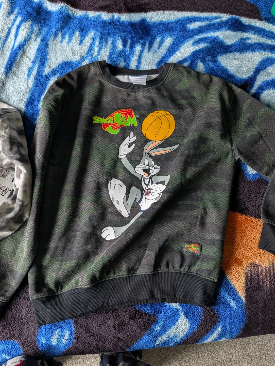 Space Jam Bugs Bunny Sweatshirt M/M (10-12) - photo 2