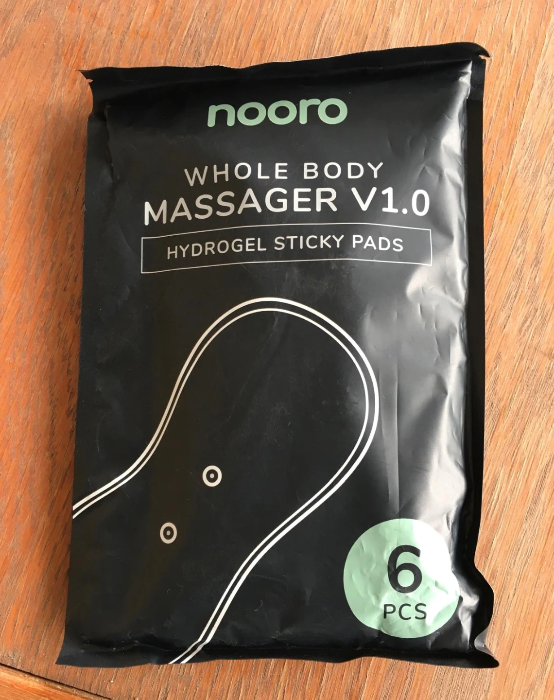 Nooro Whole Body Massager V1.0 Hydrogel Sticky Pads (6 Pcs)