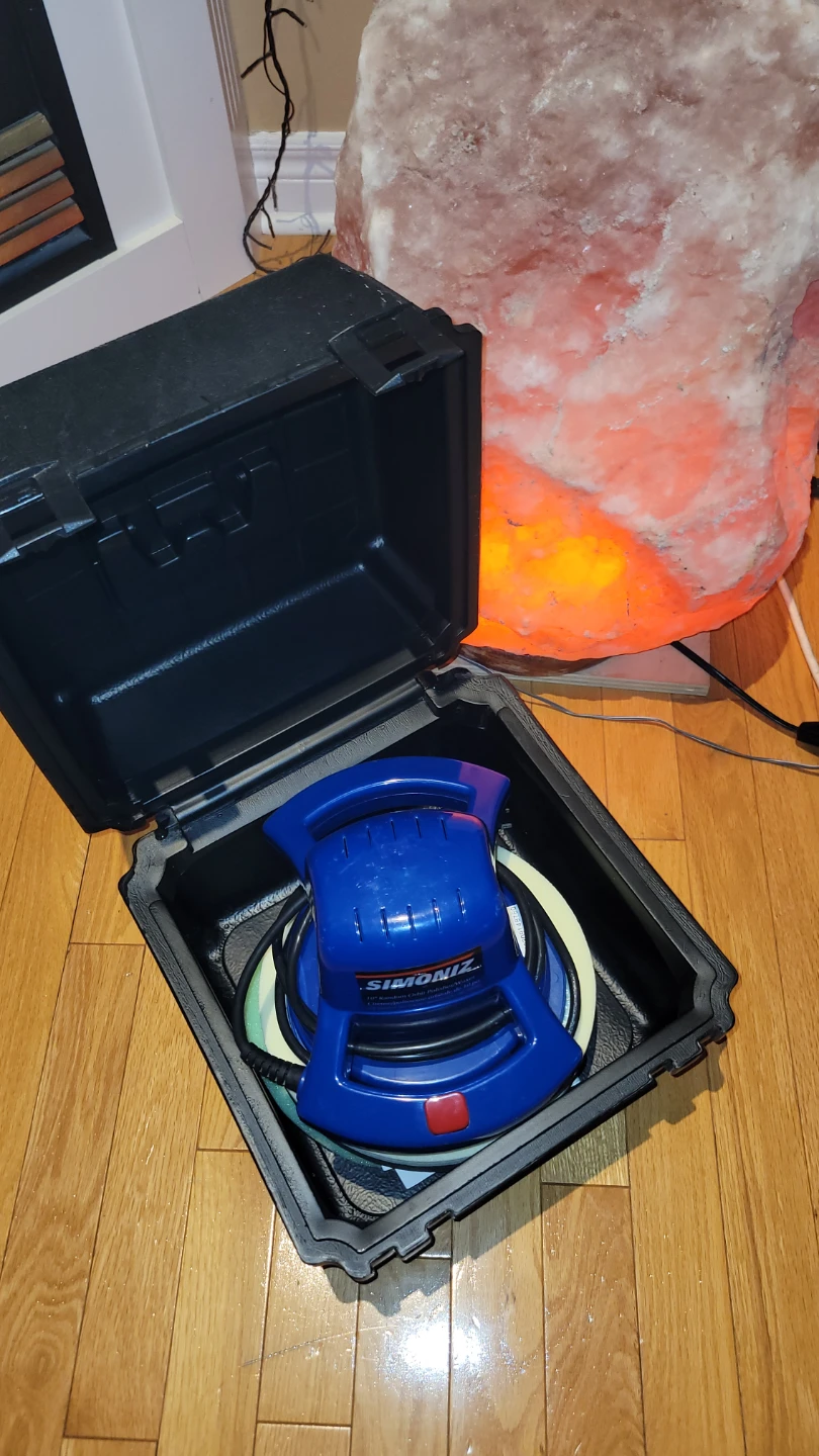 10" Simoniz Random Orbit Polisher/Waxer with Case