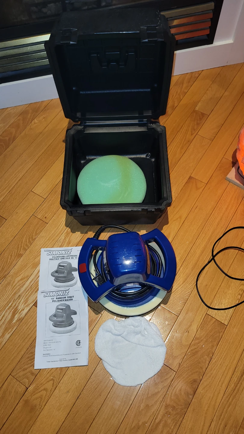 10" Simoniz Random Orbit Polisher/Waxer with Case - photo 3