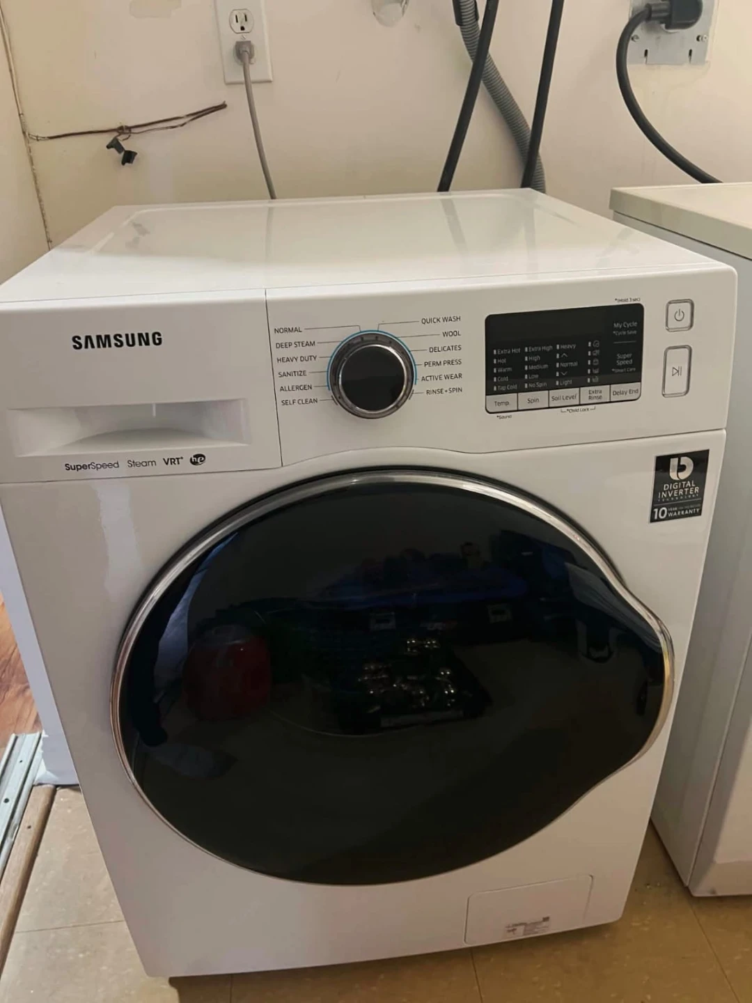 Samsung Superspeed Steam VRT with a free Samsung Dryer DV4015J