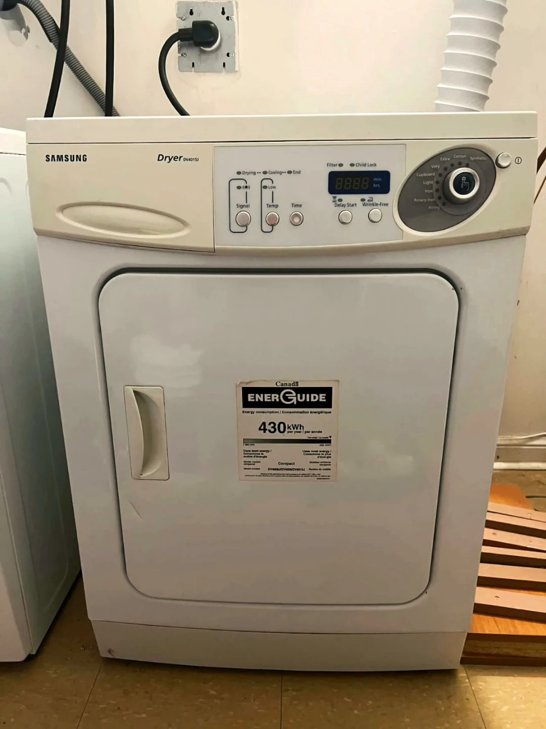 Samsung Superspeed Steam VRT with a free Samsung Dryer DV4015J - photo 4