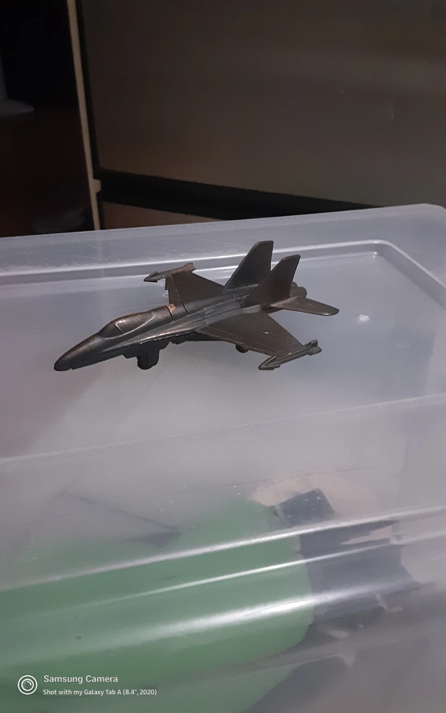 Die-cast Fighter Jet Pencil Sharpener,  Metal. - photo 2