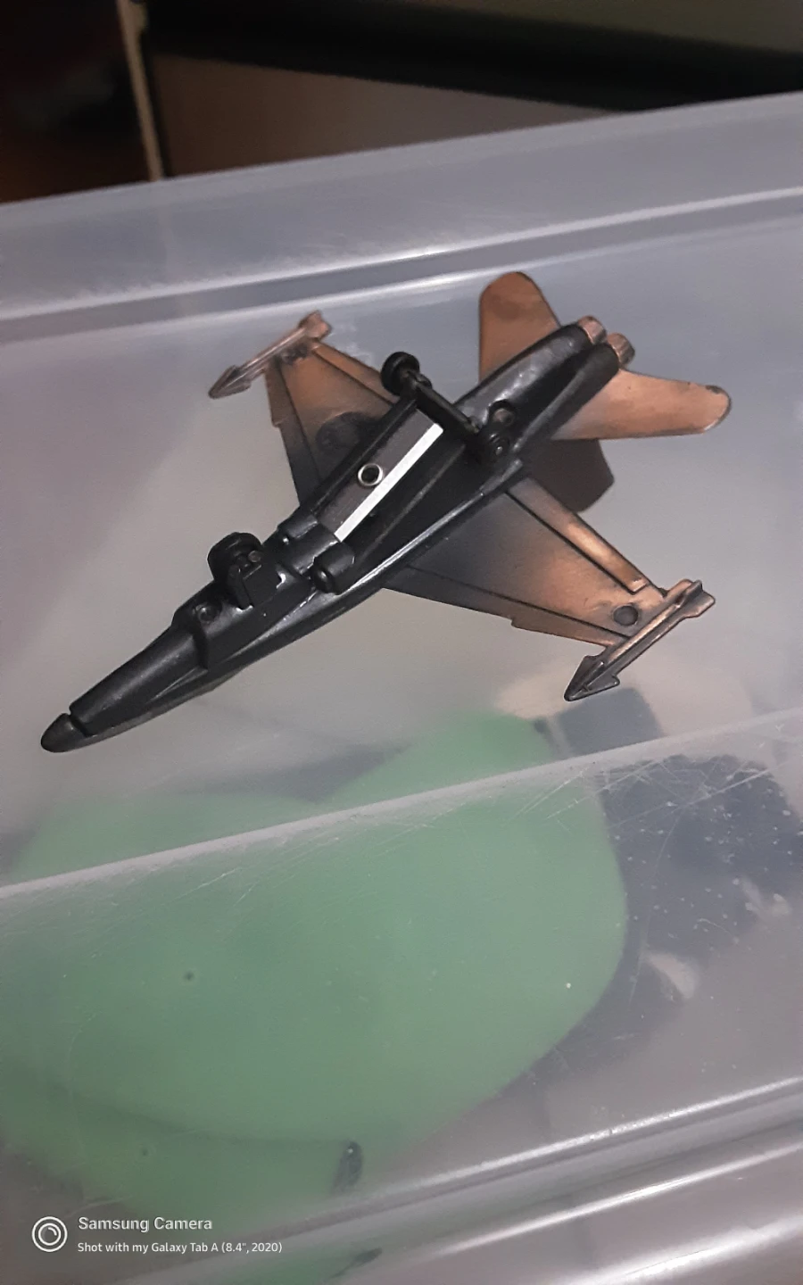 Die-cast Fighter Jet Pencil Sharpener,  Metal. - photo 3