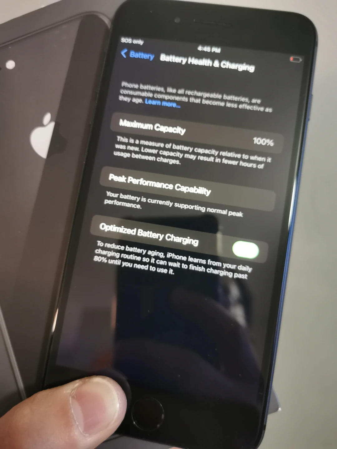 iPhone 8 Plus 64G Black Unlocked/100% battery health - photo 3