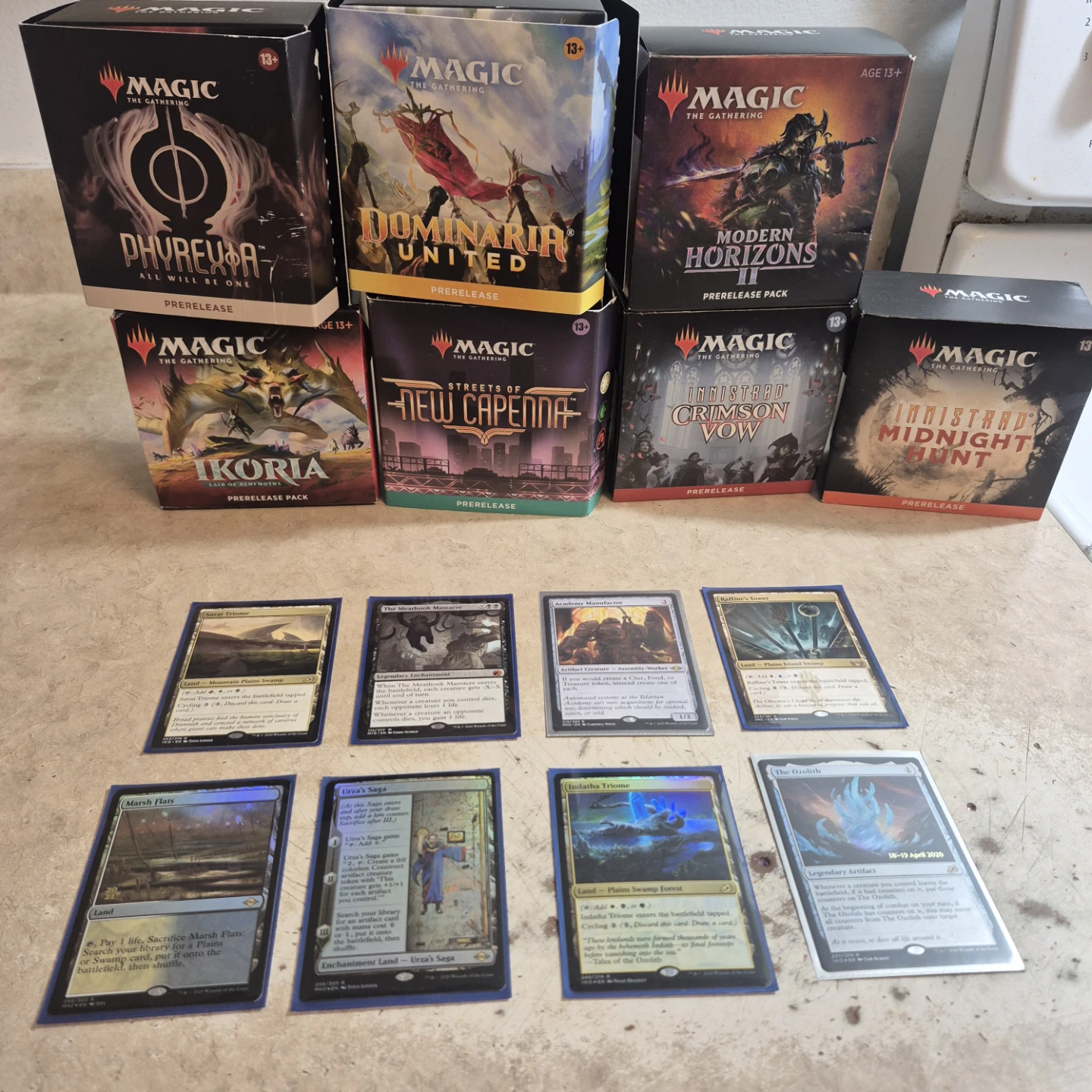 Magic: The Gathering Pre-Release Packs and Cards