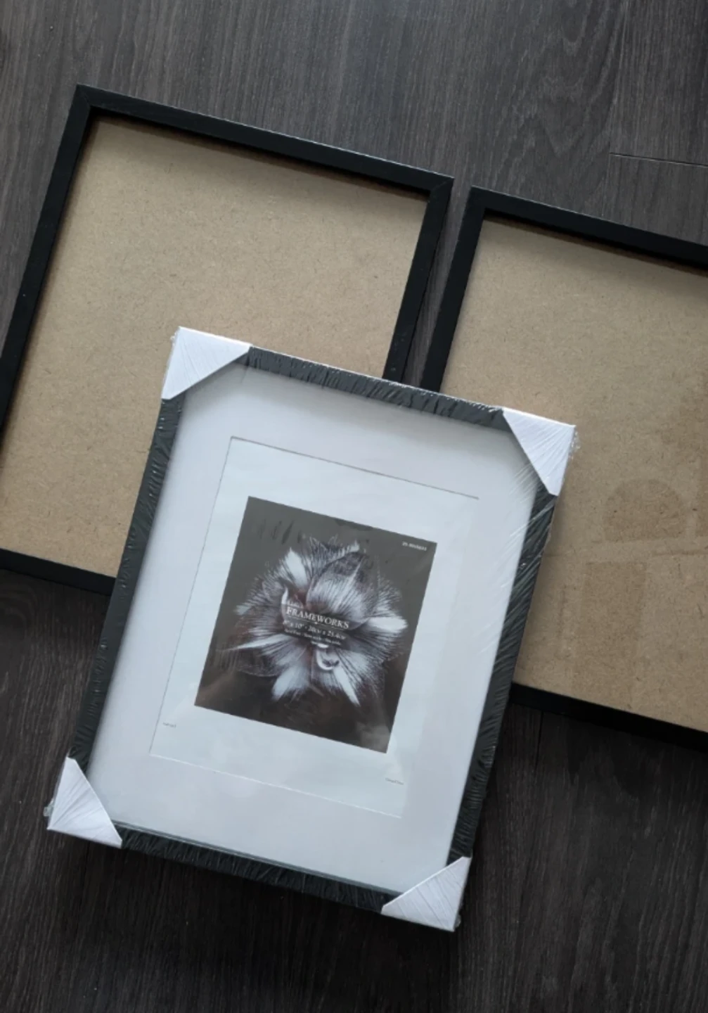 Lot of assorted black Picture Frames (price includes all 7) - photo 3