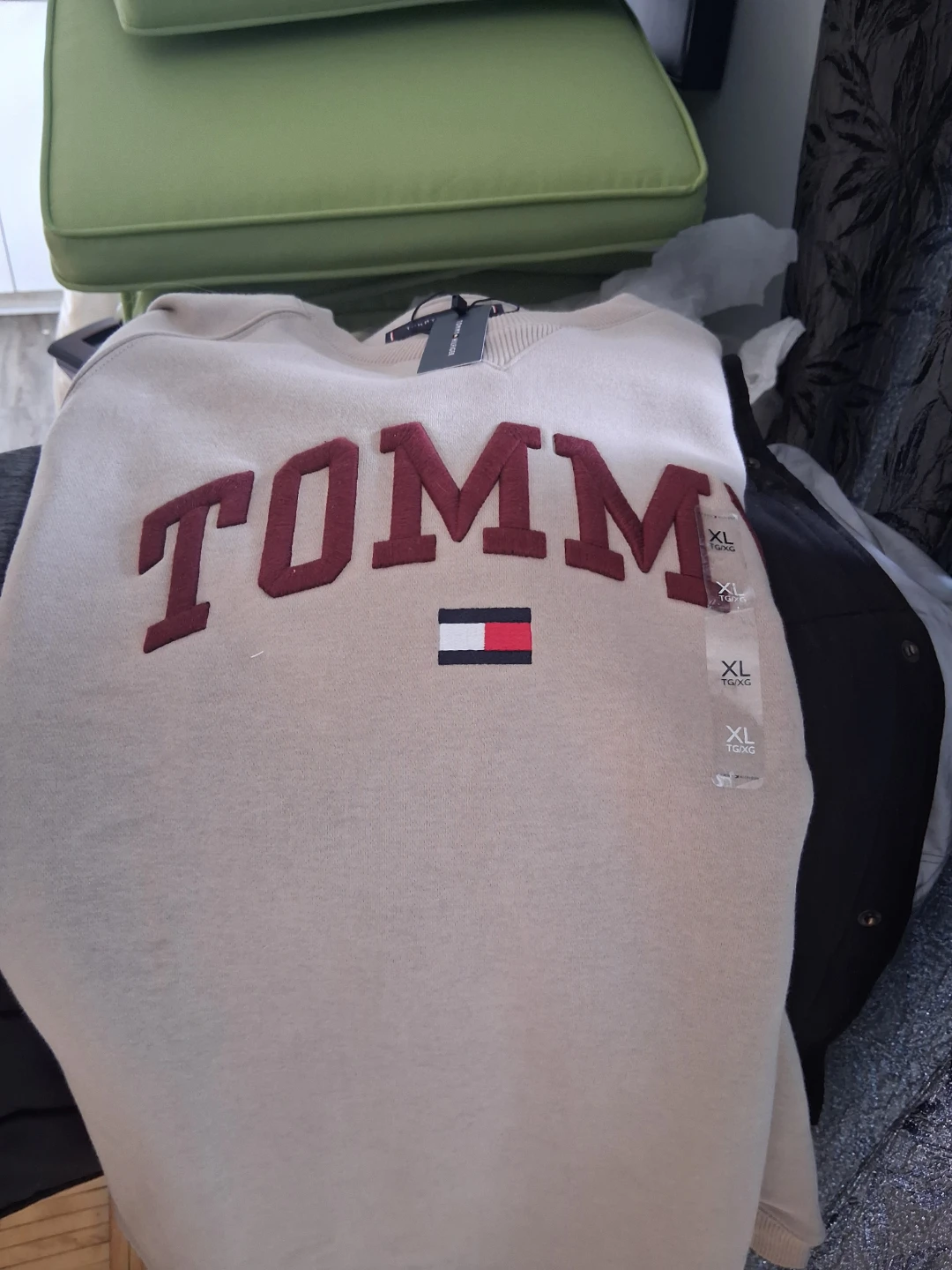 Tommy Hilfiger Crewneck Sweatshirt XL/TG/XG Beige