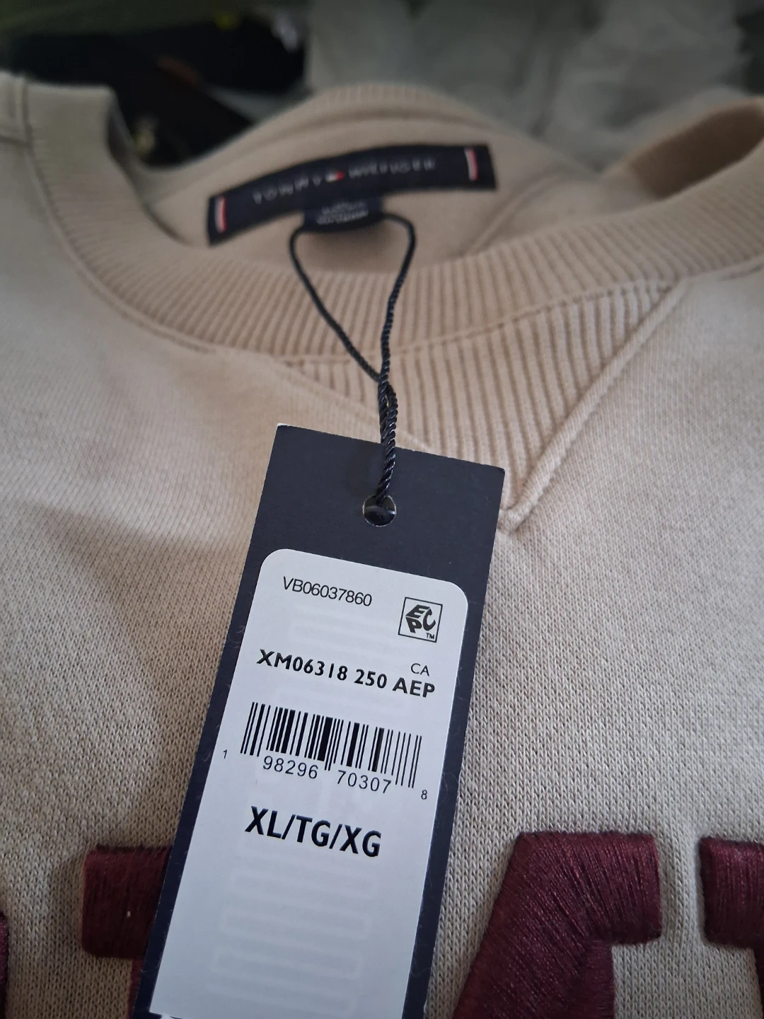 Tommy Hilfiger Crewneck Sweatshirt XL/TG/XG Beige - photo 3
