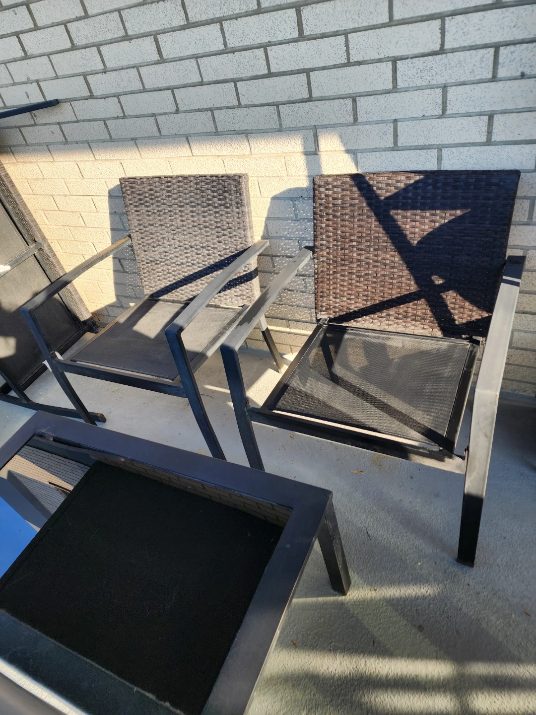 Outdoor Patio Furniture Set - Bench, 2 Chairs, and Table - photo 4