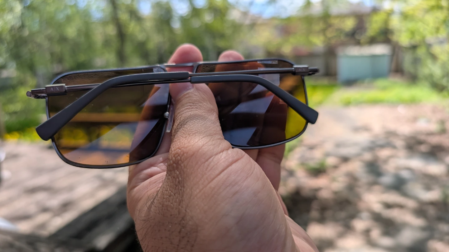 Armani Exchange Polarized Aviator Sunglasses (Originally $226) - photo 2