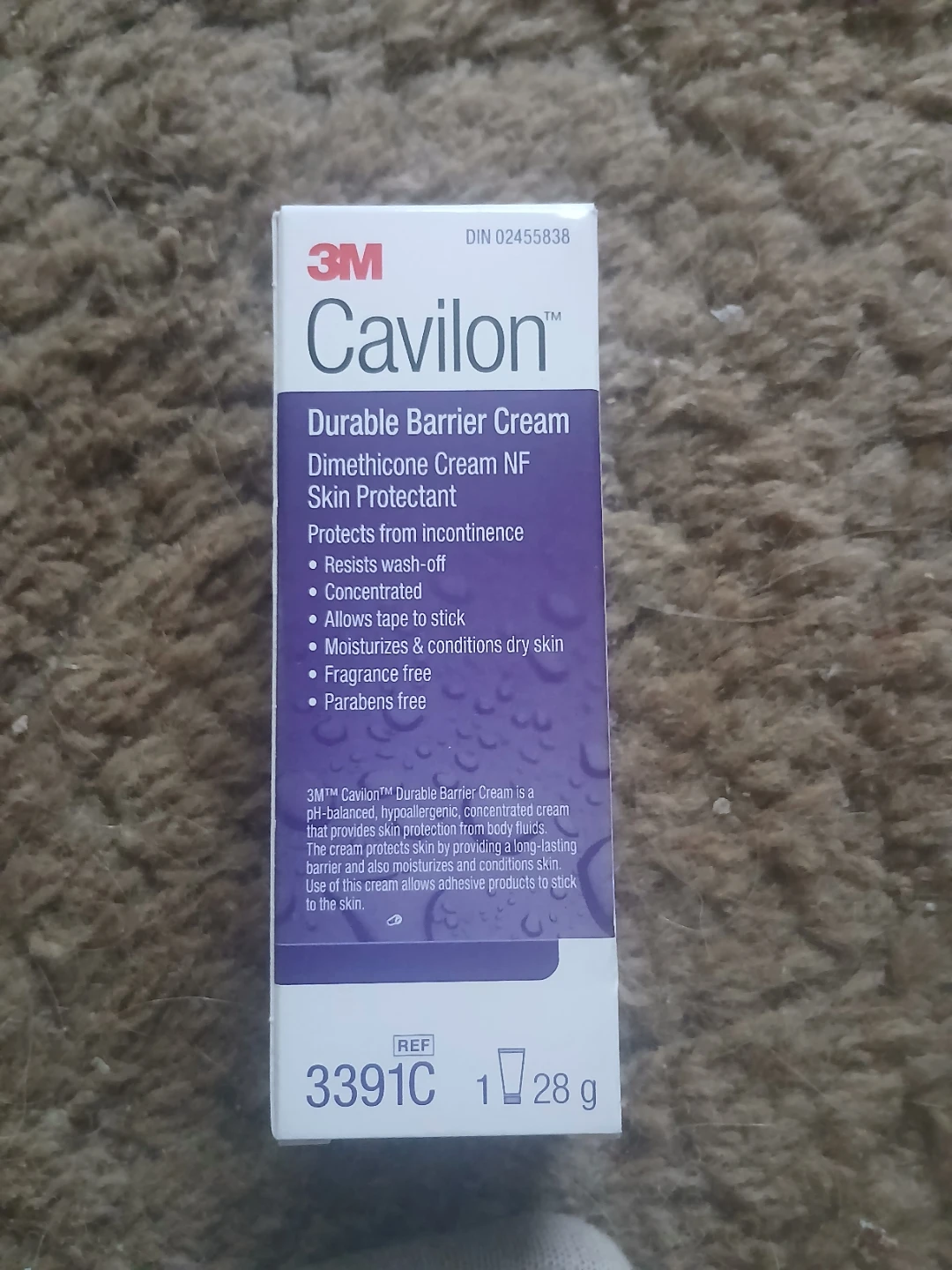 3M Cavilon Durable Barrier Cream 28g