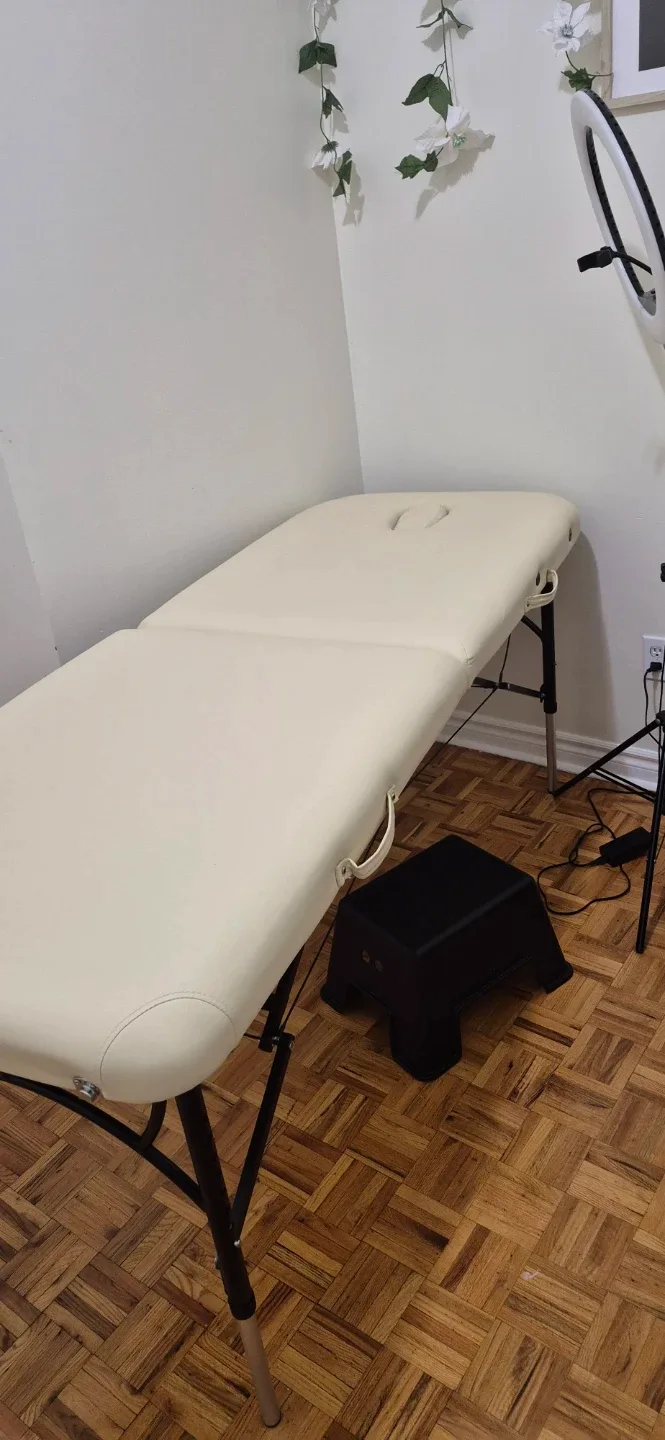 Cream Massage Table - photo 2