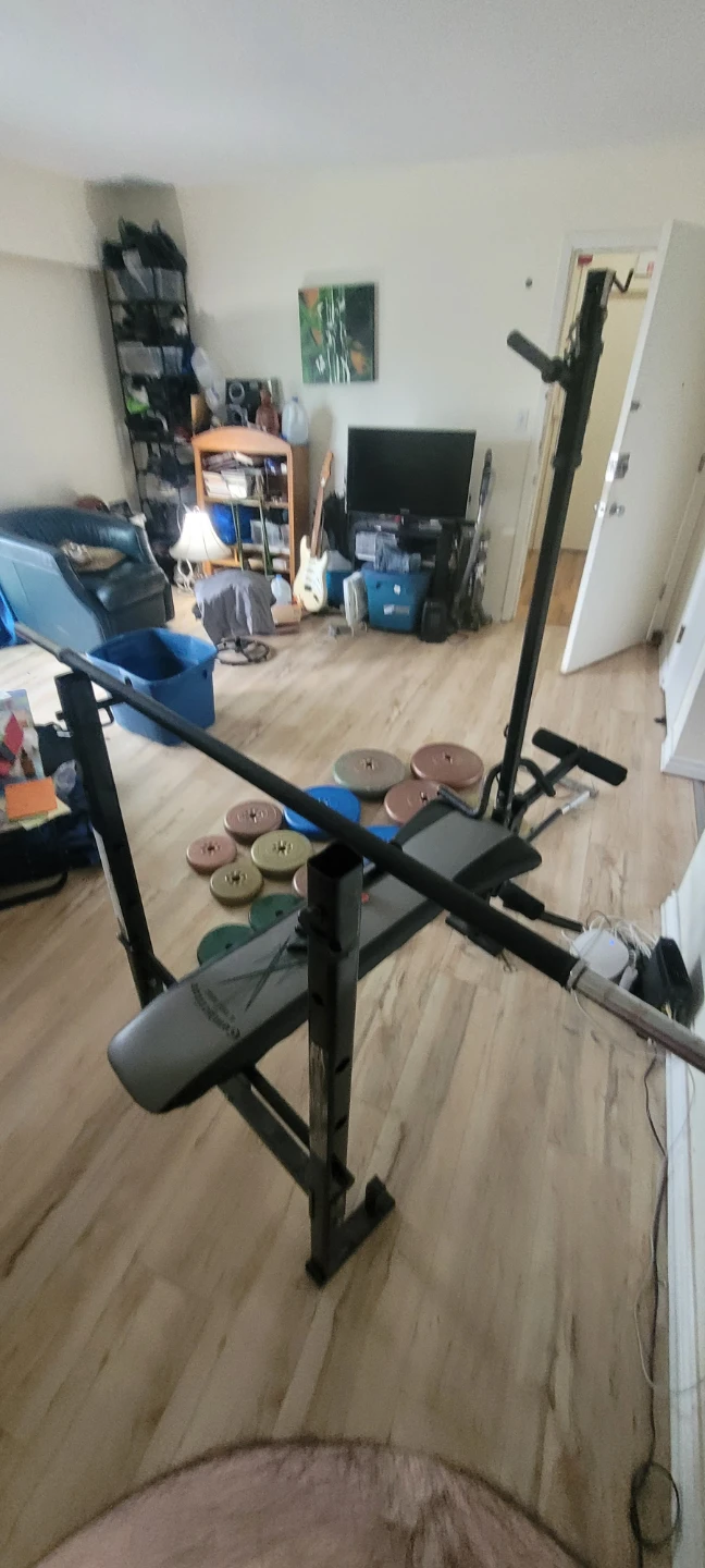 Competitor Ol' School Muscle Weight Bench Set
