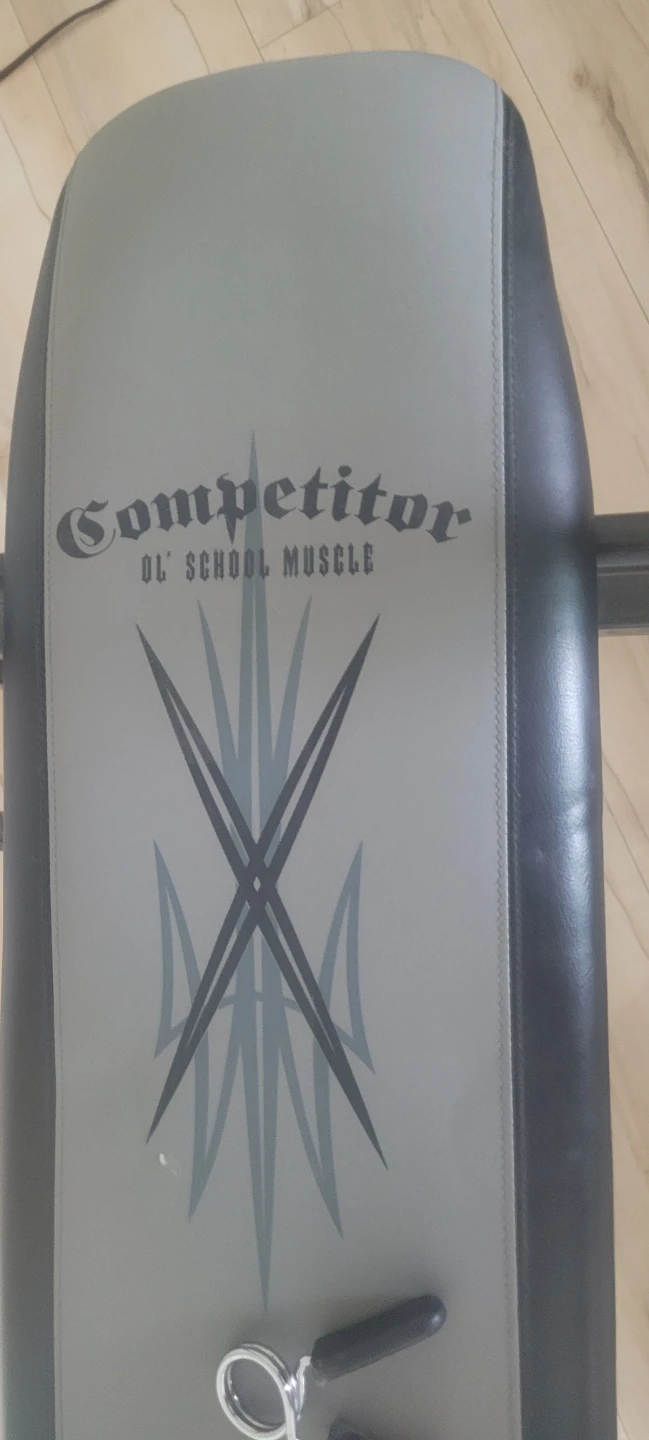 Competitor Ol' School Muscle Weight Bench Set - photo 3