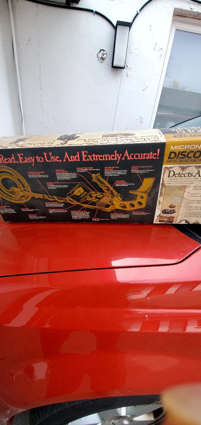 Micronta Discover America's Treasure Metal Detector - photo 2