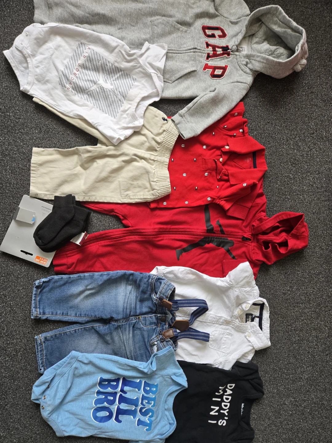 Baby & Toddler Boys Clothes Lot - Gap, Jordan, OshKosh